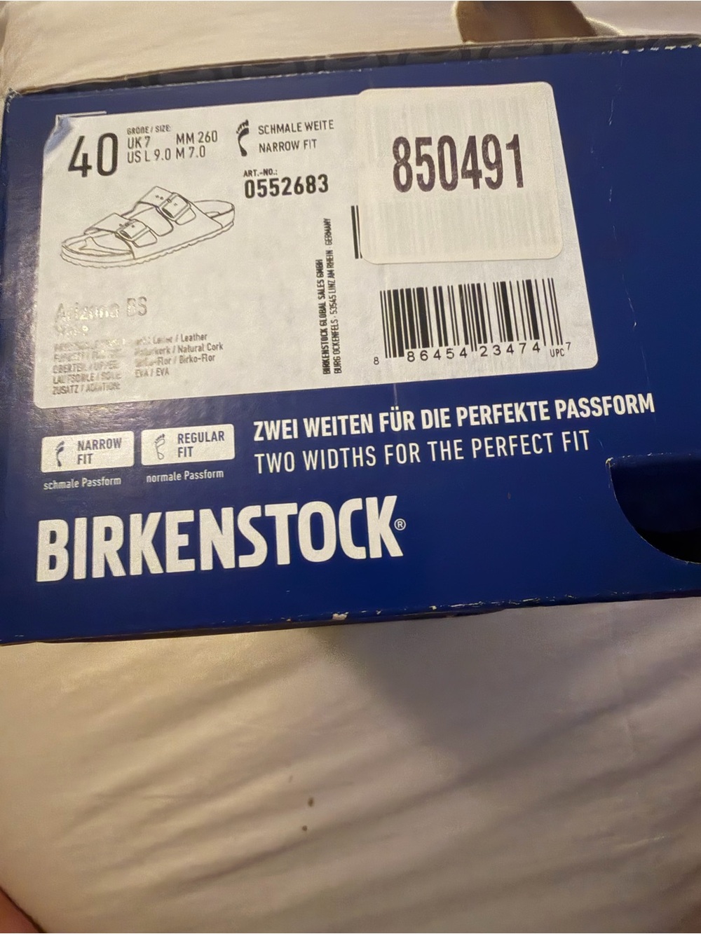 Birkenstock White Two-Buckle Sandals - Picture 4 of 4